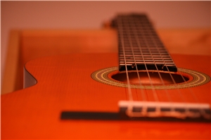 Eine Gitarre