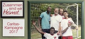 Web-Banner Caritas-Kampagne 2017: Fussball Web-Banner Caritas-Kampagne 2017: Fussball