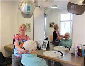 Frisörsalon in St. Elisabeth Frisörsalon in St. Elisabeth