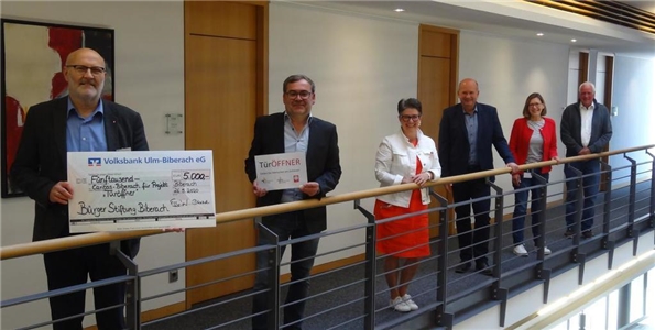 Bürgerstiftung Projektzuwendung 2.6.2020 Bürgerstiftung Projektzuwendung 2.6.2020