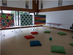 Gruppenraum Innenansicht eines Gruppenraumes für Kinder