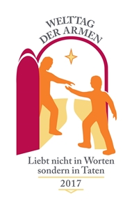 Logo 'Welttag der Armen 2017' bunt