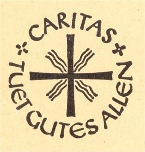 Historisches Caritas Flammkreuz Historisches Caritas Flammkreuz