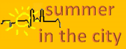 summer in the city Logo