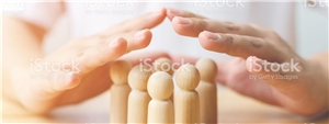 Hände schützen Figuren Hände schützen Figuren