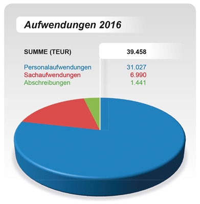 Jahresbericht 2017 Aufwendungen Jahresbericht 2017 Aufwendungen