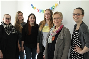 Peerberaterinnen und Projektverantwortliche der Caritas Gelsenkirchen