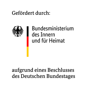BMI Logo Bundesministerium des Innern und für Heimat 2024 Förderlogo