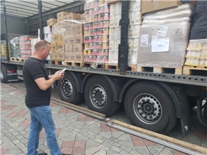 14 Tonnen Hilfsgüter in Burschtyn angekommen