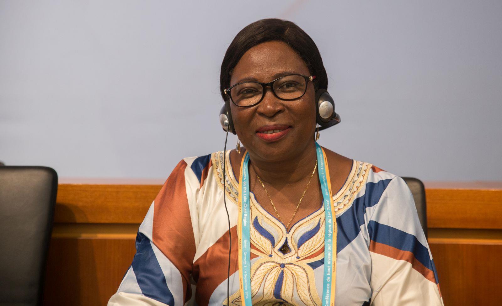 Portraits während der Tschadseekonferenz 