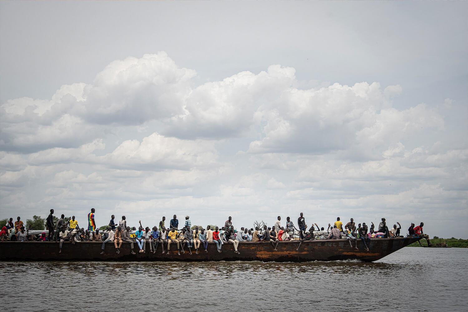 Flüchtlingsboot Sudan