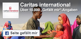 Caritas international auf Facebook
