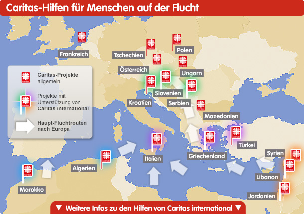 Grenzenlos Für Flüchtlinge In Not - Caritas-international.de