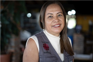Janeth Marquez ist Direktorin der Caritas Venezuela.
