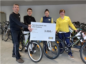 Fahrradwerkstatt - Spende IKEA