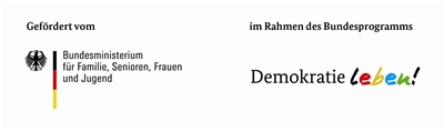 Logo Demokratie leben Logo Demokratie leben