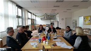 Besuch Dr. Lensch im Netzwerk Weisenau Besuch Dr. Lensch im Netzwerk Weisenau