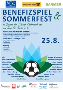 Plakat Benefizspiel August 2017 Plakat Benefizspiel August 2017