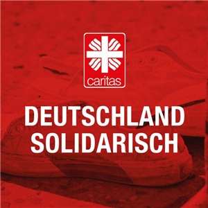Die Grafik zeigt den Titel "Deutschland solidarisch"