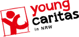 Logo der youngcaritas in NRW