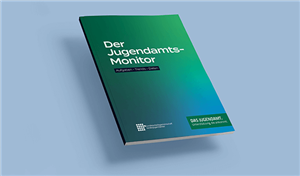 Cover des Buches 'Jugendamtsmonitor' der Bundesarbeitsgemeinschaft der Landesjugendämter