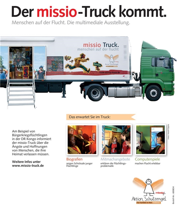 Plakat Missio Truck Plakat Missio Truck