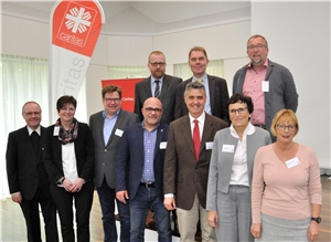 Der neue Vorstand der Arbeitsgemeinschaft der katholischen Alten- und Gesundheitshilfe im Erzbistum Paderborn