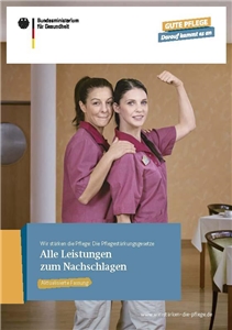 Broschüre Pflegereform Cover