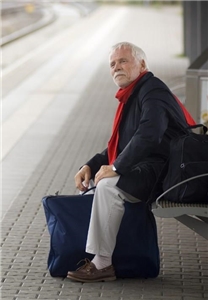 Bahnhofsmission Alter Mann am Bahnhof