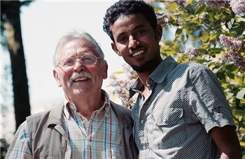 Herbert Friedel und Yonas Mesfin
