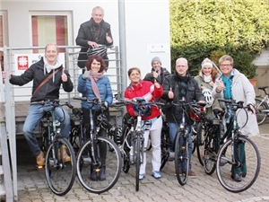 Caritas Aachen fährt E-Bike