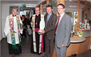 in der neuen Beratuzngsstelle der Caritas in Papenburg