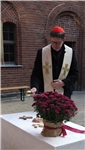 Eröffnung Klarissenkloster Segnung der Kreuze