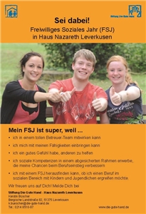 FSJ in Haus Nazareth Leverkusen FSJ in Haus Nazareth Leverkusen