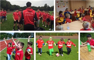 Soziales Projekt BWBSüd BSüd-2 Kinder spielen Fußball