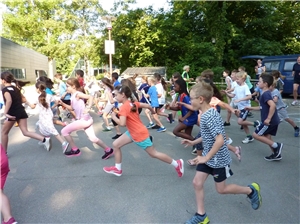 Sponsorenlauf Kinder rennen
