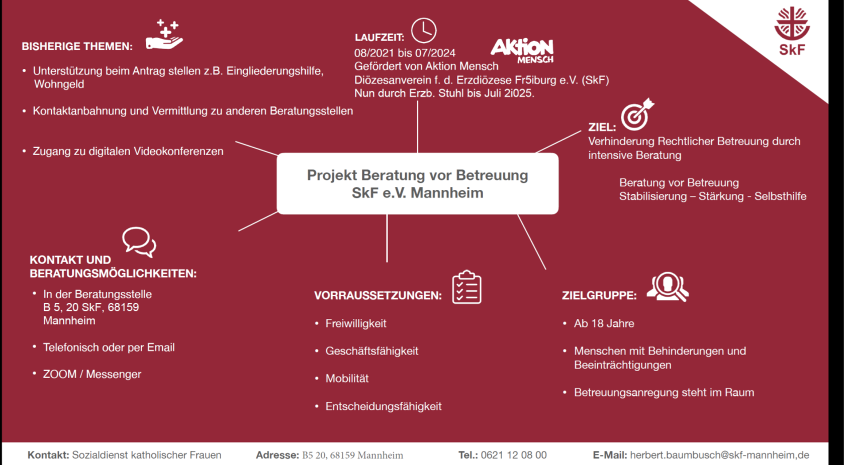 Beratung vor Betreuung