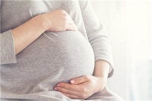 Schwangere mit Bauch Schwangere mit Bauch