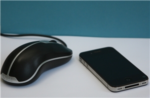 Iphone und Computermaus Iphone und Computermaus