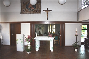 In der Kapelle im Caritas-Altenzentrum St. Bonifatius wurde eine Wort-Gottes-Feier anlässlich des Patronatsfestes abgehalten. 