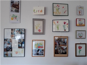 Ausstellung mit Bildern von Bewohnern in St. Hedwig Ausstellung mit Bildern von Bewohnern in St. Hedwig