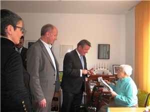 Minister Gröhe zu Besuch Minister Gröhe zu Besuch