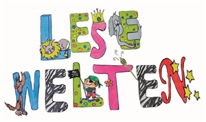 Logo Lesewelten Logo Lesewelten