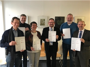 Übergabe der Zertifikate 2018 Übergabe der Zertifikate 2018