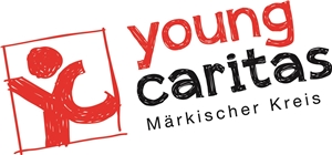 Logo der youngcaritas im Märkisches Kreis 