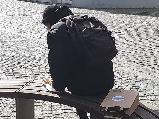 Lunch-Pakete für Obdachlose 