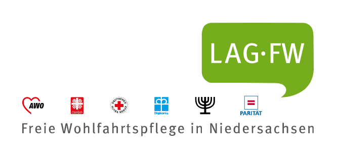 Logo LAG FW Freie Wohlfahrtspflege in Niedersachsen