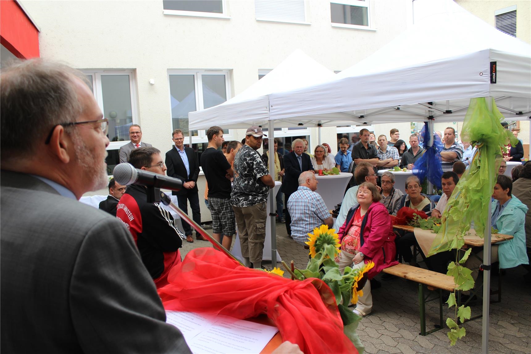 Eindrücke von der Verabschiedungsfeier von Hans-Peter Korffmann (Caritasverband Westerwald-Rhein-Lahn)
