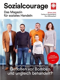 Cover des Magazins Sozialcourage Ausgabe 4 2022 / Selina Pfürner