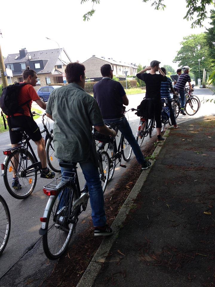 Fahrradfahrer (youngcaritas Krefeld)